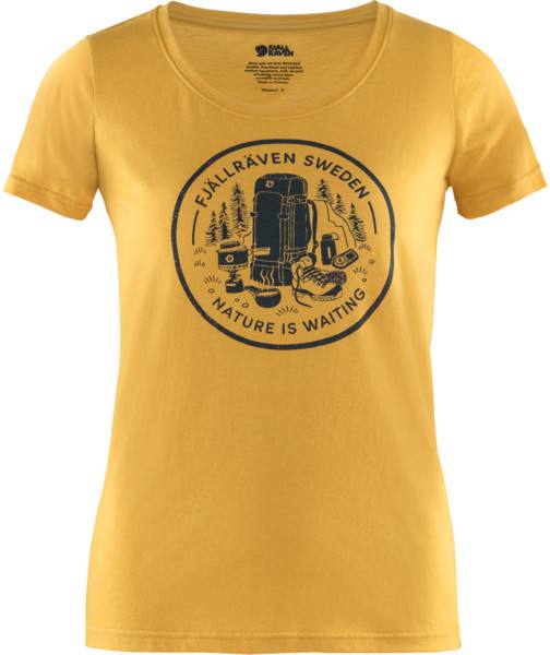 Fikapaus T-Shirt W Okra L