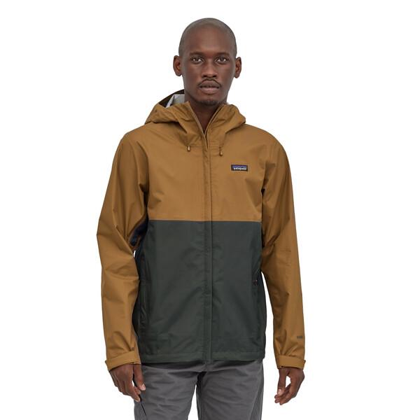 Miesten Patagonia 3L Torrentshell Kuoritakki - Vastuullinen valinta, Mulch Brown / M