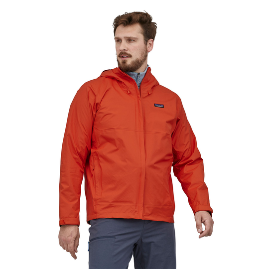 Miesten Patagonia 3L Torrentshell Kuoritakki - Vastuullinen valinta, Metric Orange / M