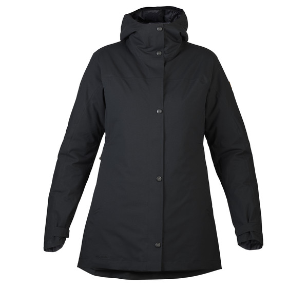 Fjällräven Hc Eco-shell Padded Parka W - Black - Naiset - M