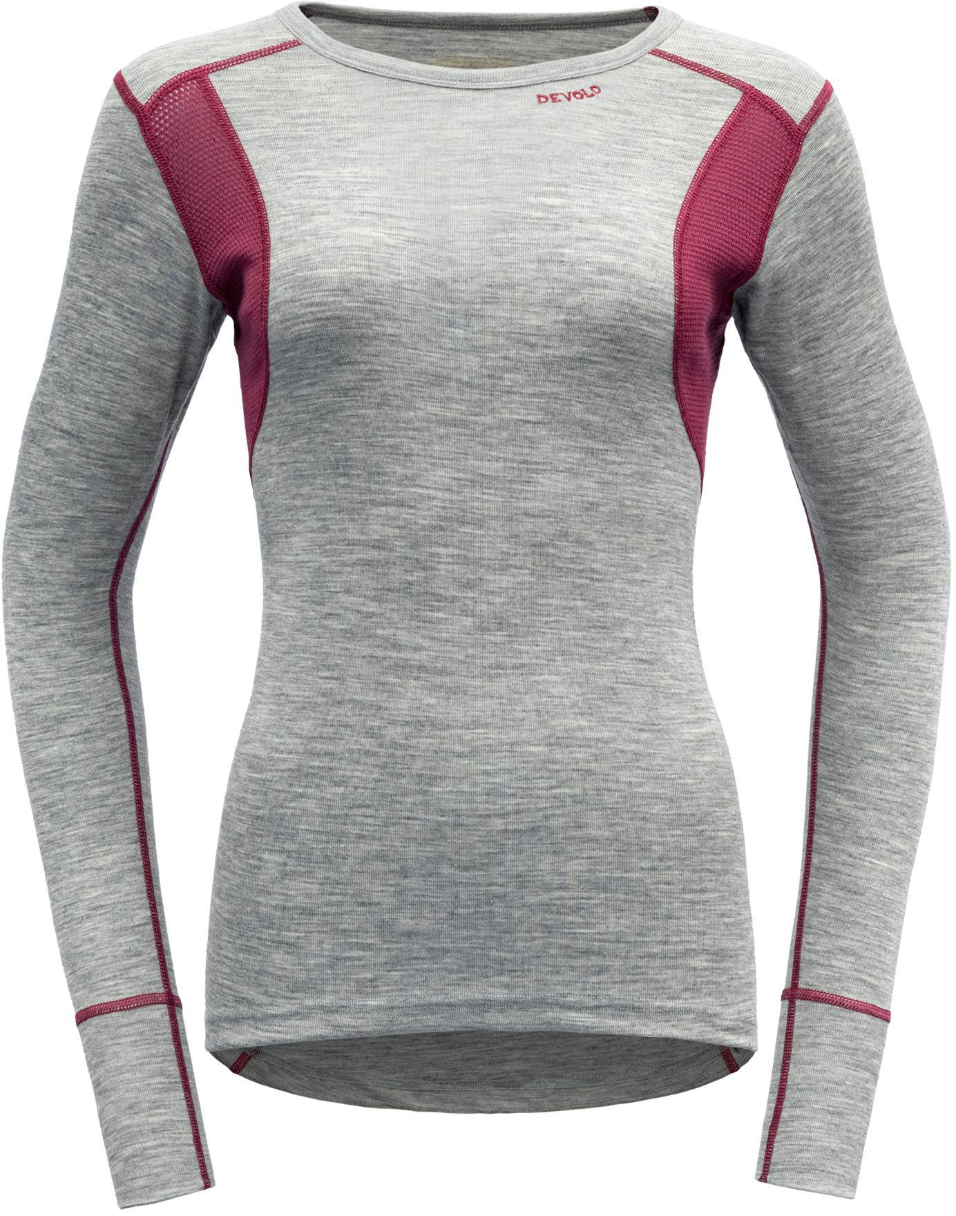 Hiking Woman Shirt Harmaa / Punainen L