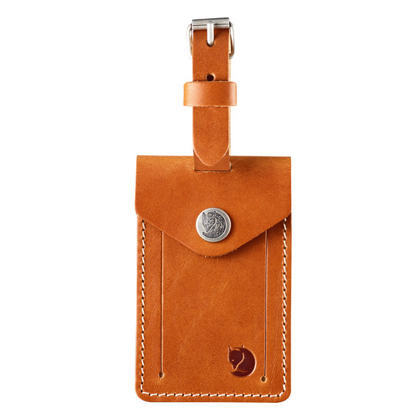 Fjällräven Leather Luggage Tag - Leather Cognac - Unisex - OneSize