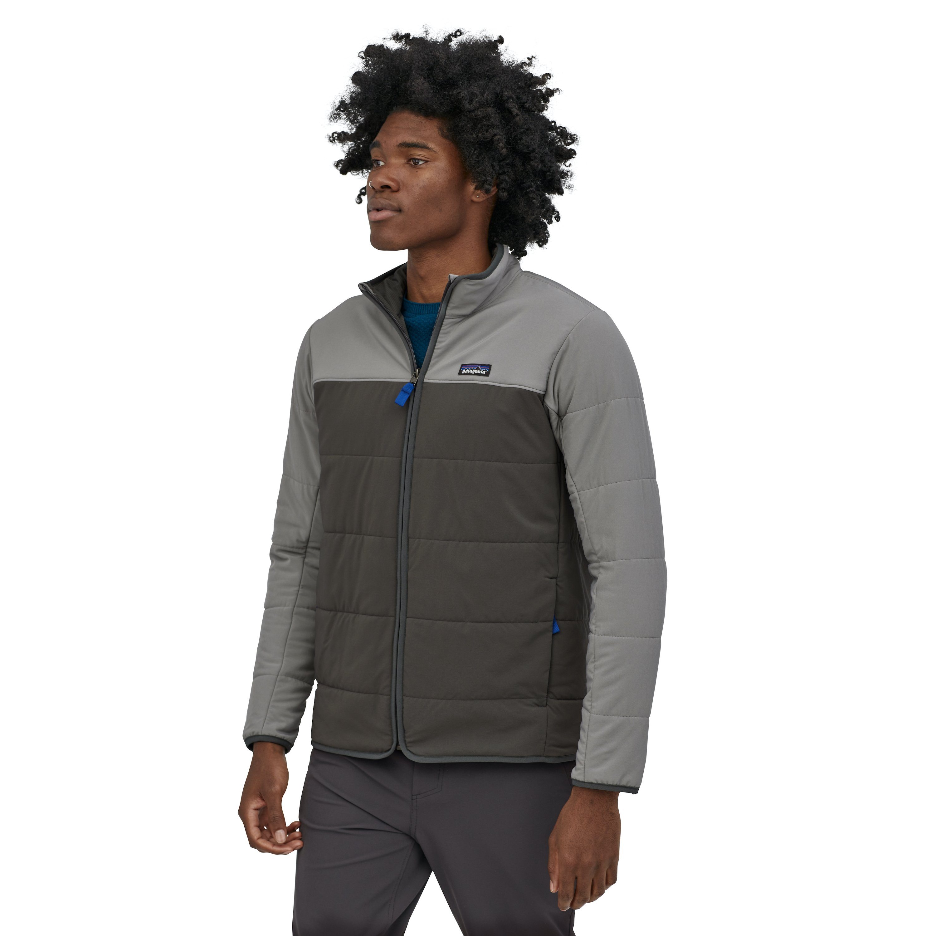 Patagonia Miesten Pack In Kevyt Toppatakki - Kierrätettyä Polyesteria, Forge Grey / S