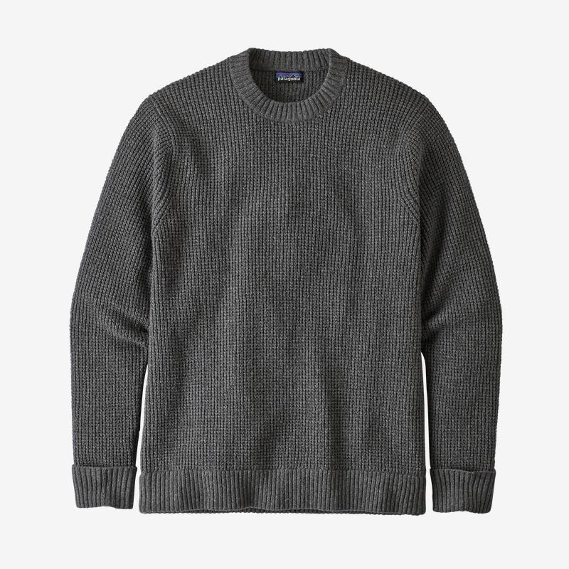 Miesten Patagonia Recycled Wool Sweater – villapaita, Hex Grey / M