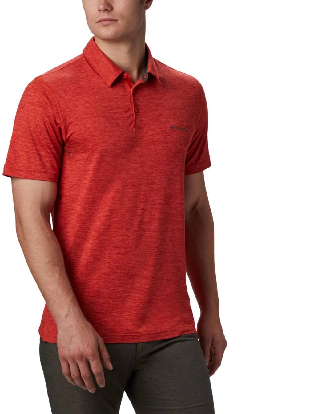 Men's Tech Trail Polo Punainen L