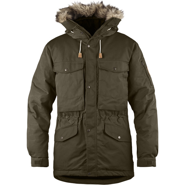 Fjällräven Singi Down Jacket M - Dark Olive - Miehet - M