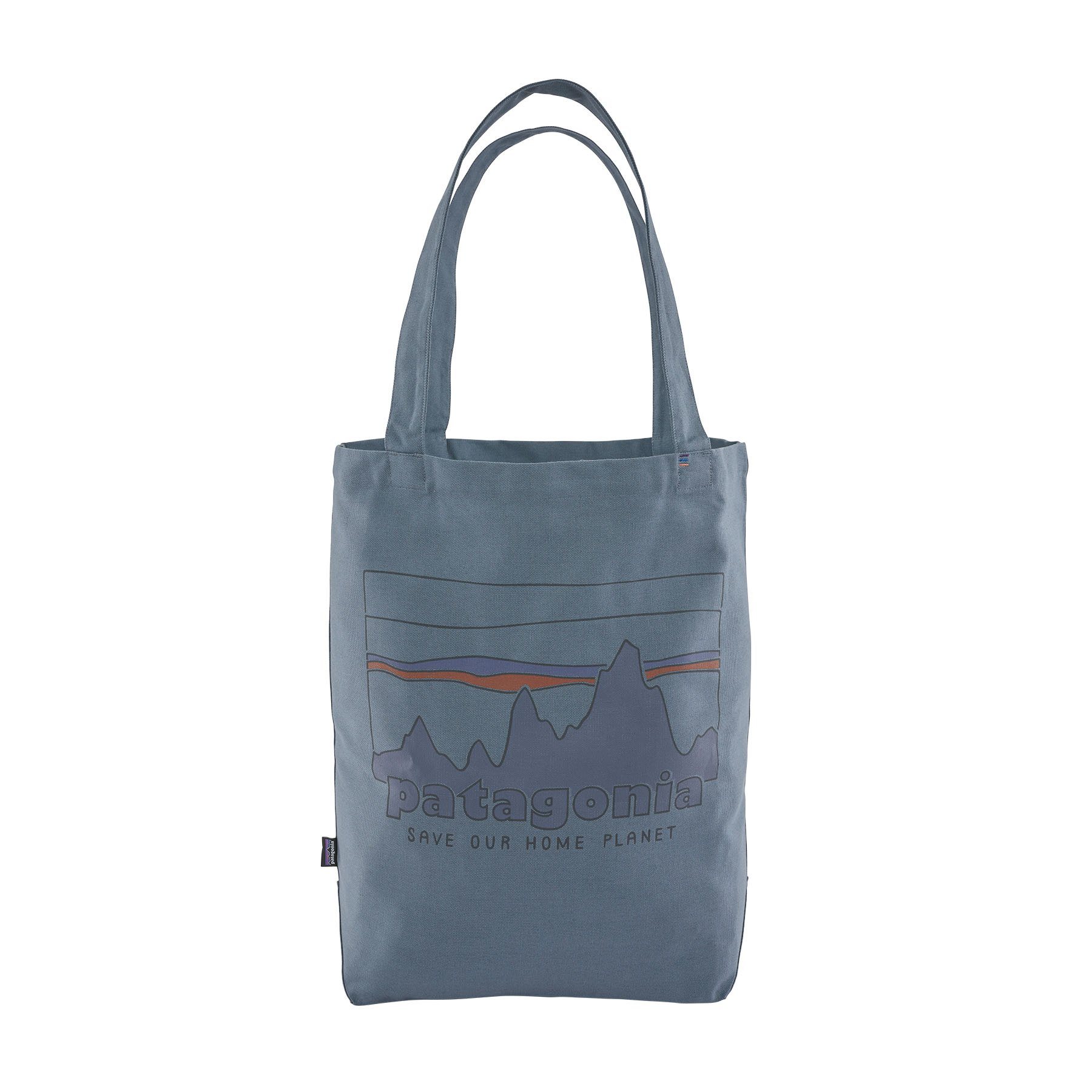 Patagonia Market Tote Kangaskassi Luomupuuvillasta, 73 Skyline: Plume Grey