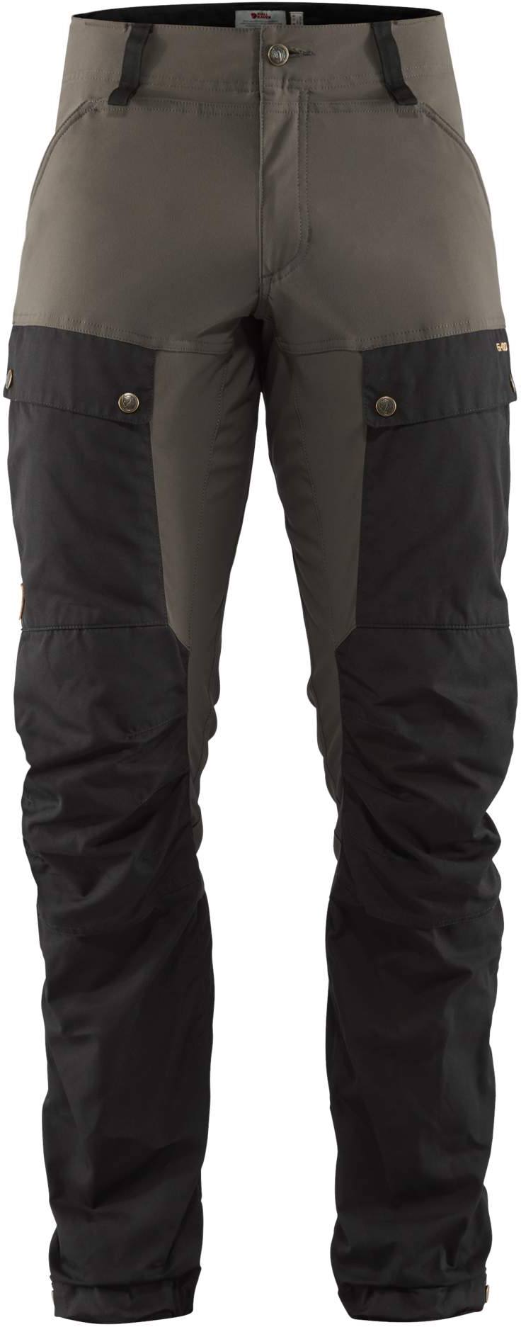 Keb Trousers Regular Musta / Stone 46