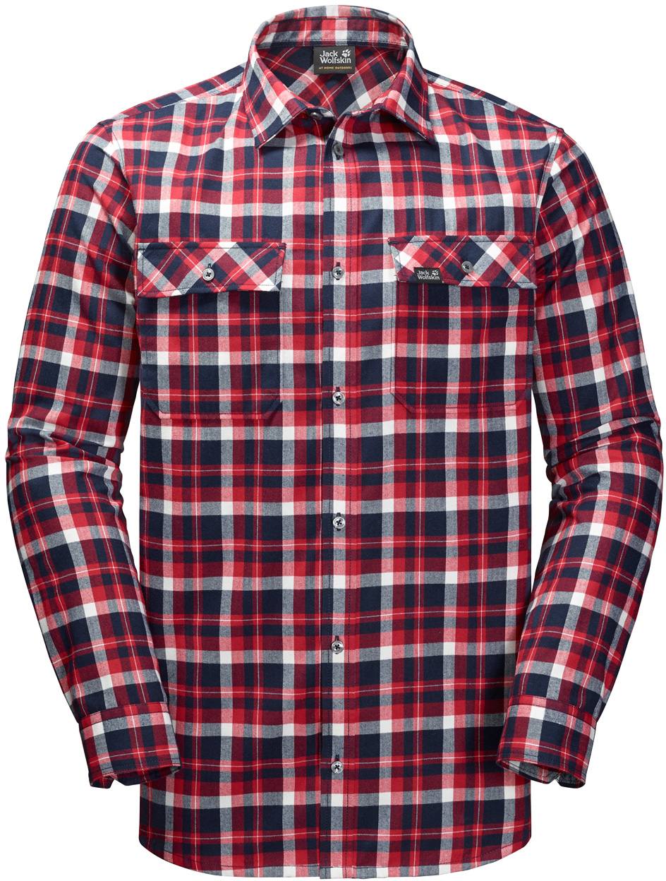 Bow Valley Shirt Sininen/punainen XXXL