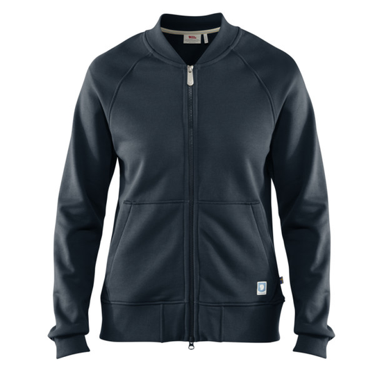 Fjällräven Greenland Zip Cardigan W - Dark Navy - Naiset - S