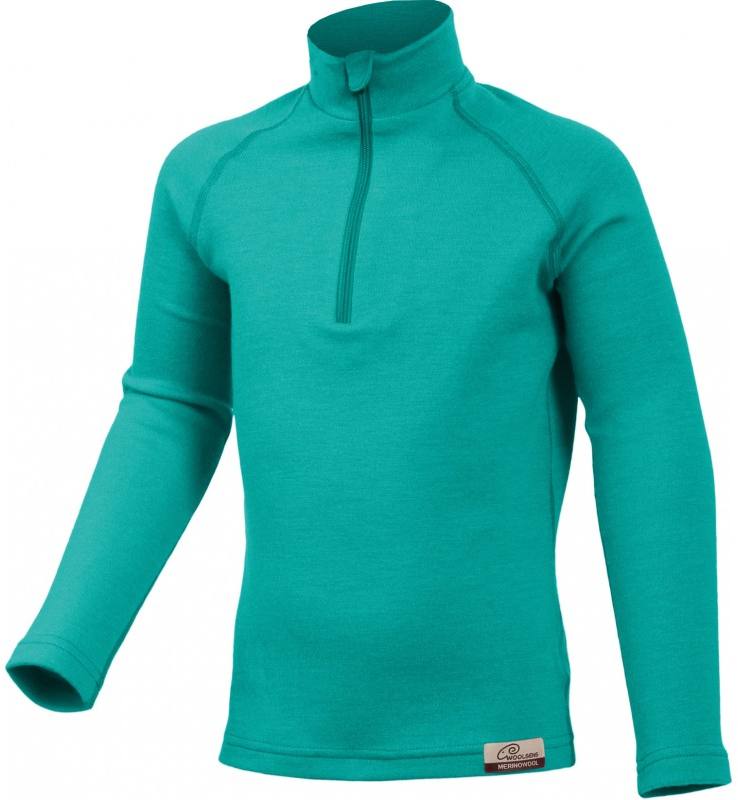 Soly Zip Neck Vaaleanvihreä 110