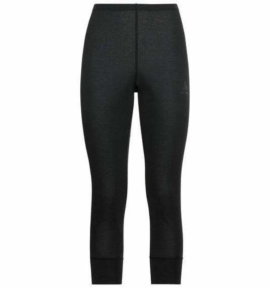 Women's ACTIVE WARM ECO 3/4 Base Layer Pants Musta XS