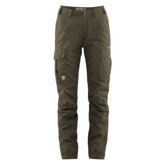 Fjällräven Karla Pro Winter Trousers W - Dark Olive - Naiset - 44