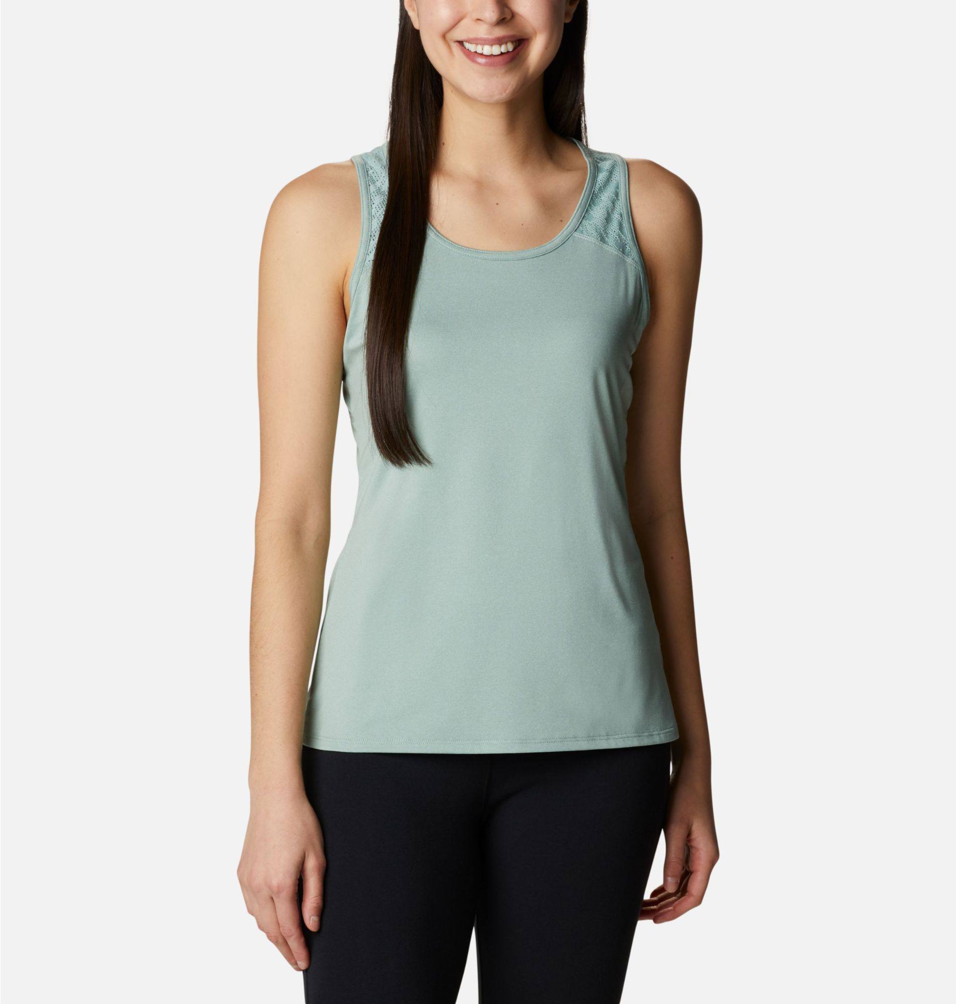 Women's Peak To Point II Tank Aqua S