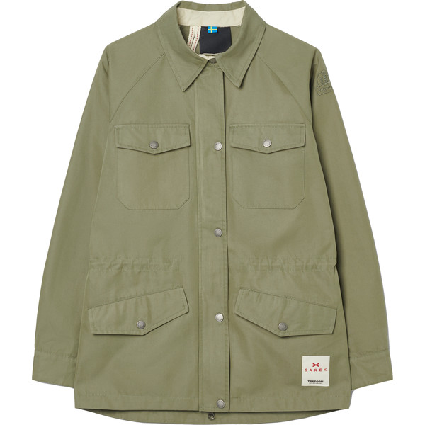 Tretorn Sarek Shirt Jacket Wmn - Field Green - Naiset - XS