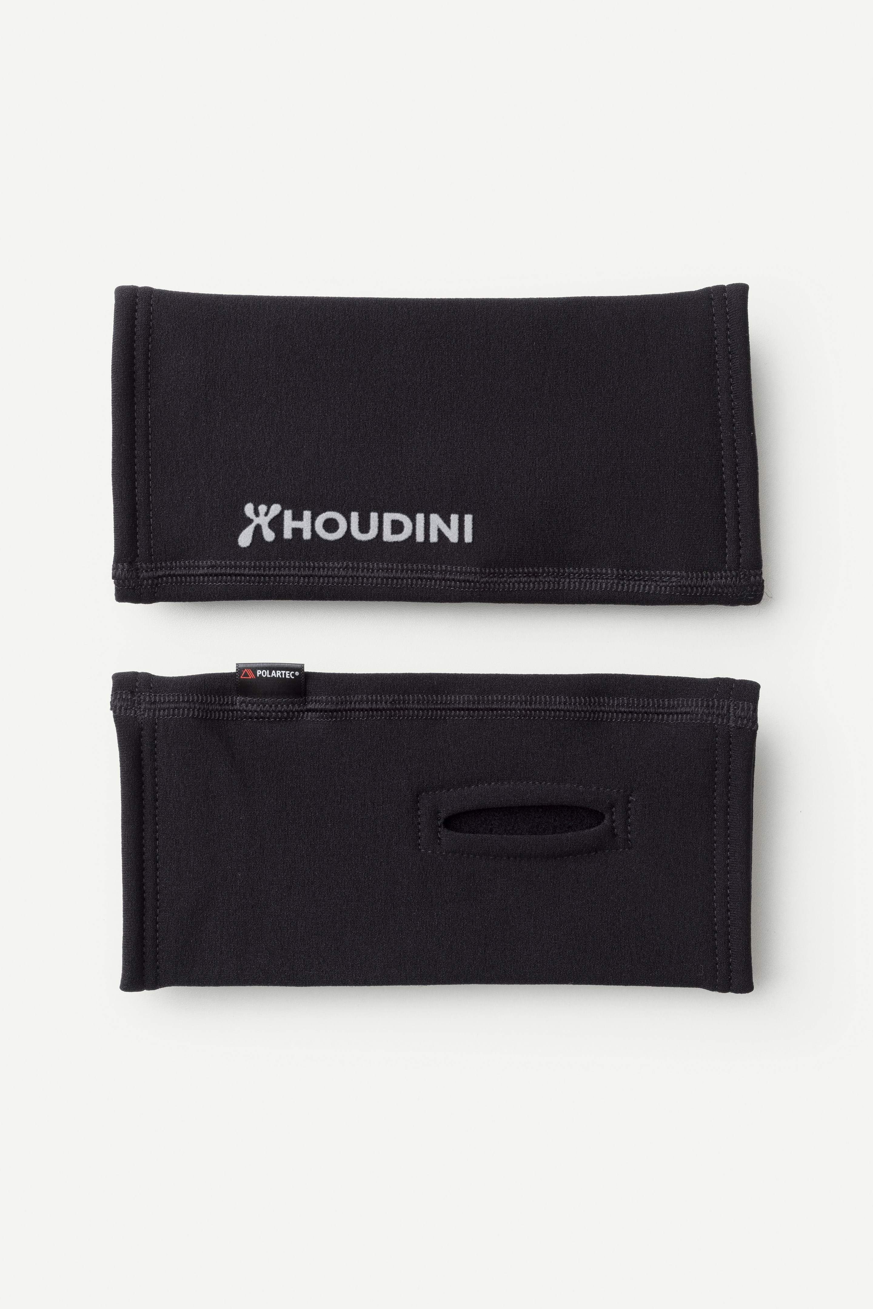 Houdini Power Wrist Gaiters – ranteenlämmittimet, True Black / S
