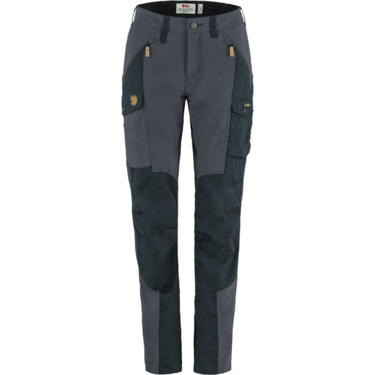Fjällräven Nikka Trousers Curved W - Dark Navy - Naiset - 38