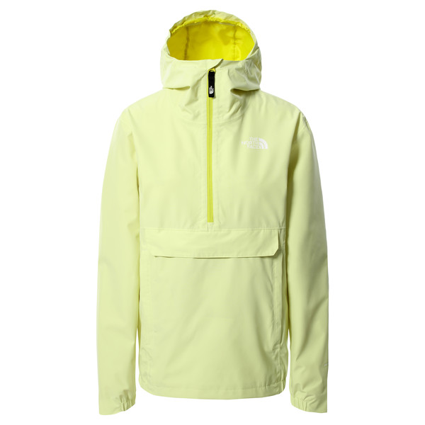 The North Face W Waterproof Fanorak - Pale Lime Yellow - Naiset - S