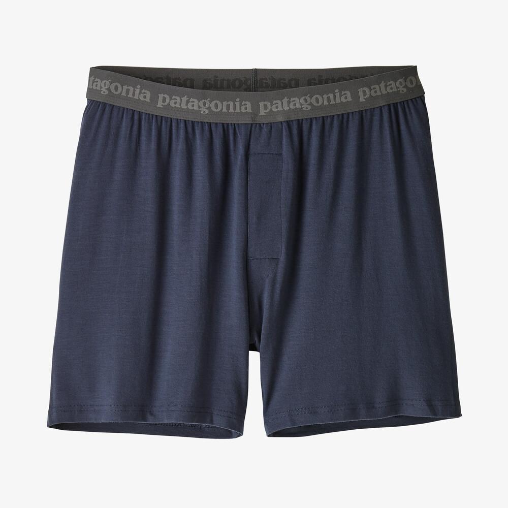 Patagonia miesten Essential Bokserit puupohjaista Tencel-materiaalia, New Navy / S