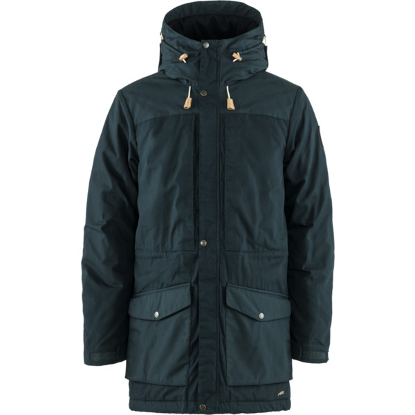 Fjällräven Singi Wool Padded Parka M - Dark Navy - Miehet - L