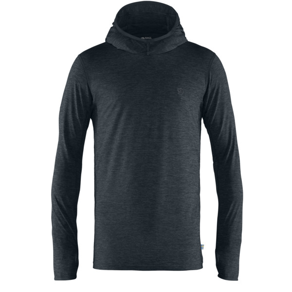 Fjällräven Abisko Sun-hoodie M - Dark Navy - Miehet - L
