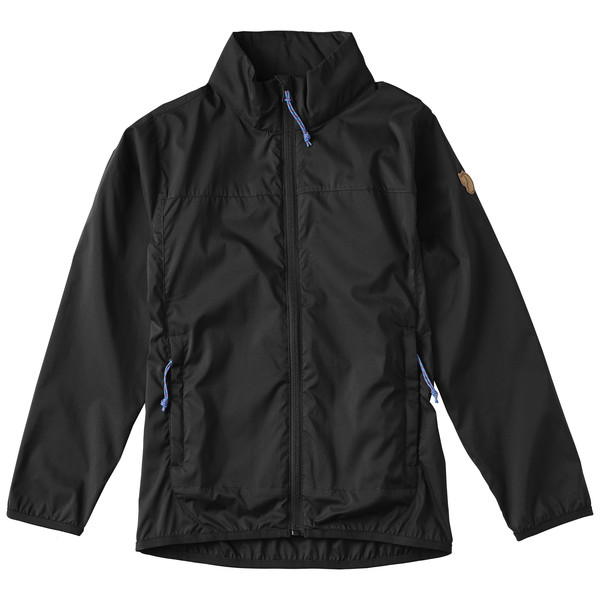 Fjällräven Kids Abisko Windbreaker Jacket - Black - Lapset - 128