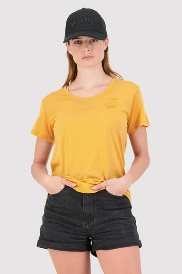 Women's Zephyr Tee Gold XS