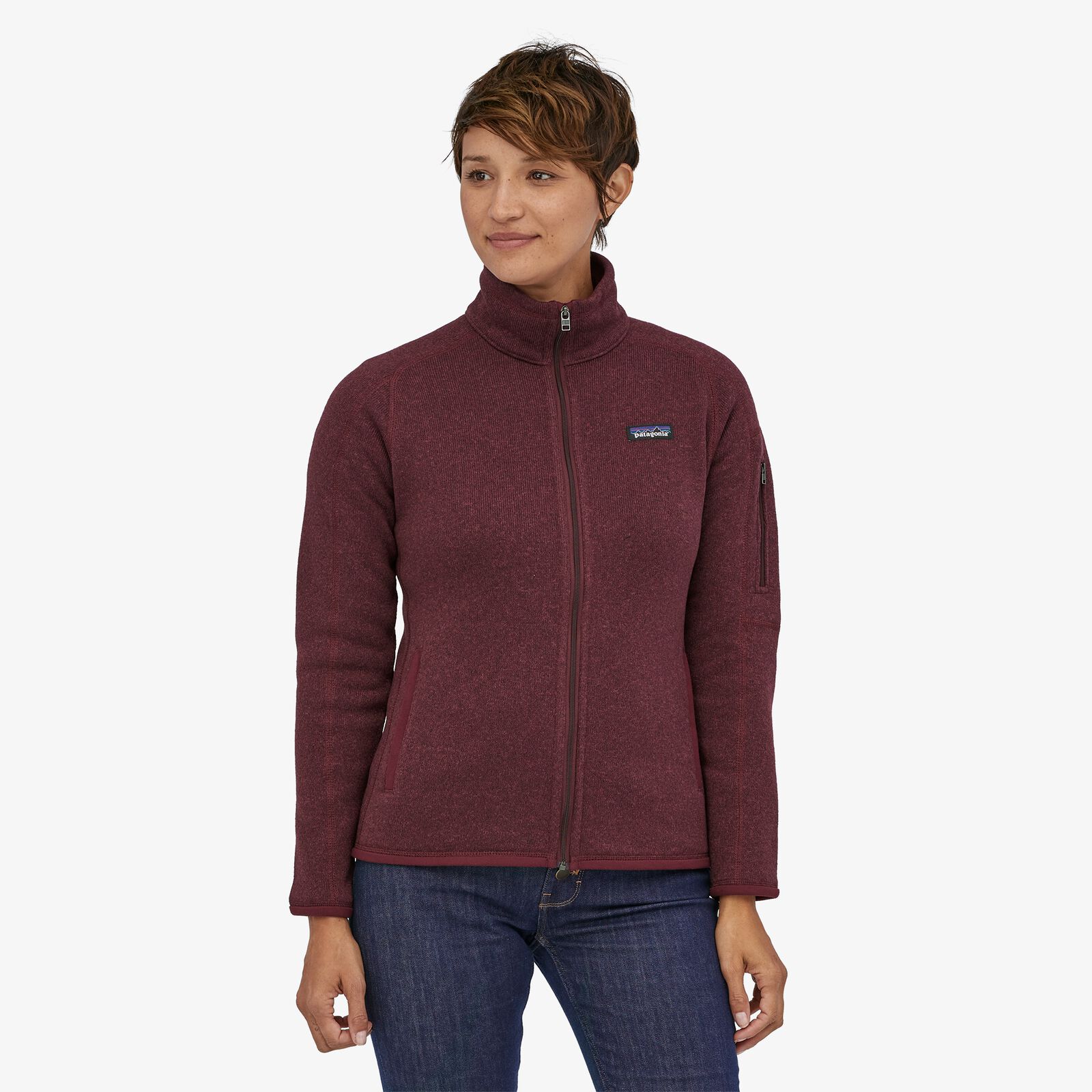 Patagonia Naisten Better Sweater® Fleece Takki - 100 % kierrätetystä, Chicory Red / XL