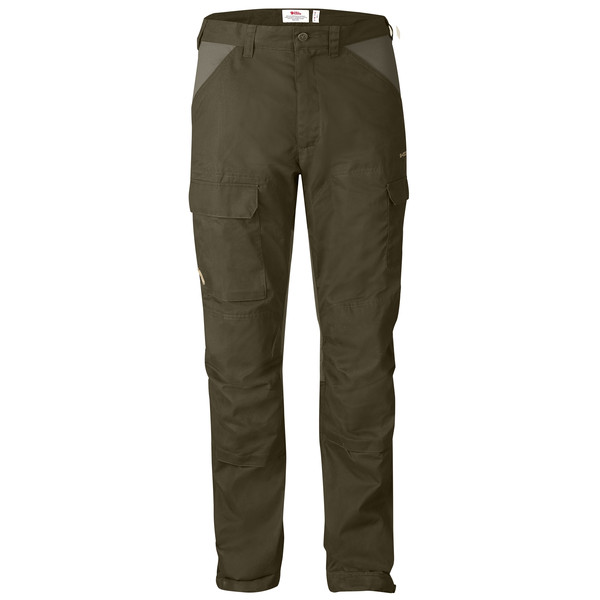 Fjällräven Drev Trousers M - Dark Olive - Miehet - 44
