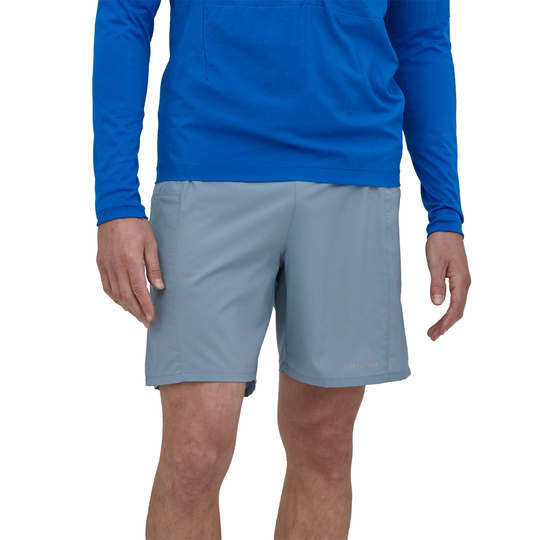 Patagonia Miesten Strider Pro Juoksushortsit (18cm/7"), Light Plume Grey / S