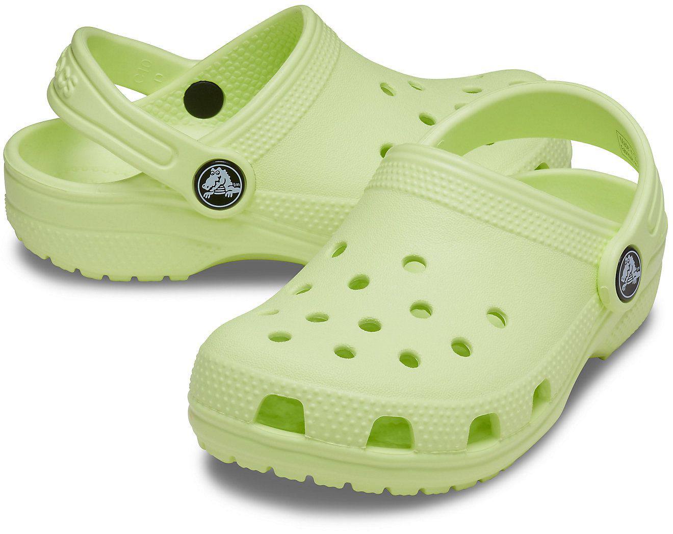 Classic Clog Kids Lime US 12
