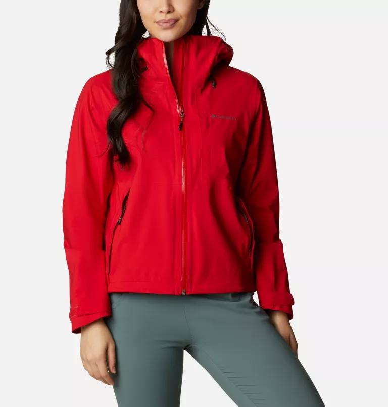 Women’s Ampli-Dry Waterproof Shell Jacket Omni-Tech Punainen S