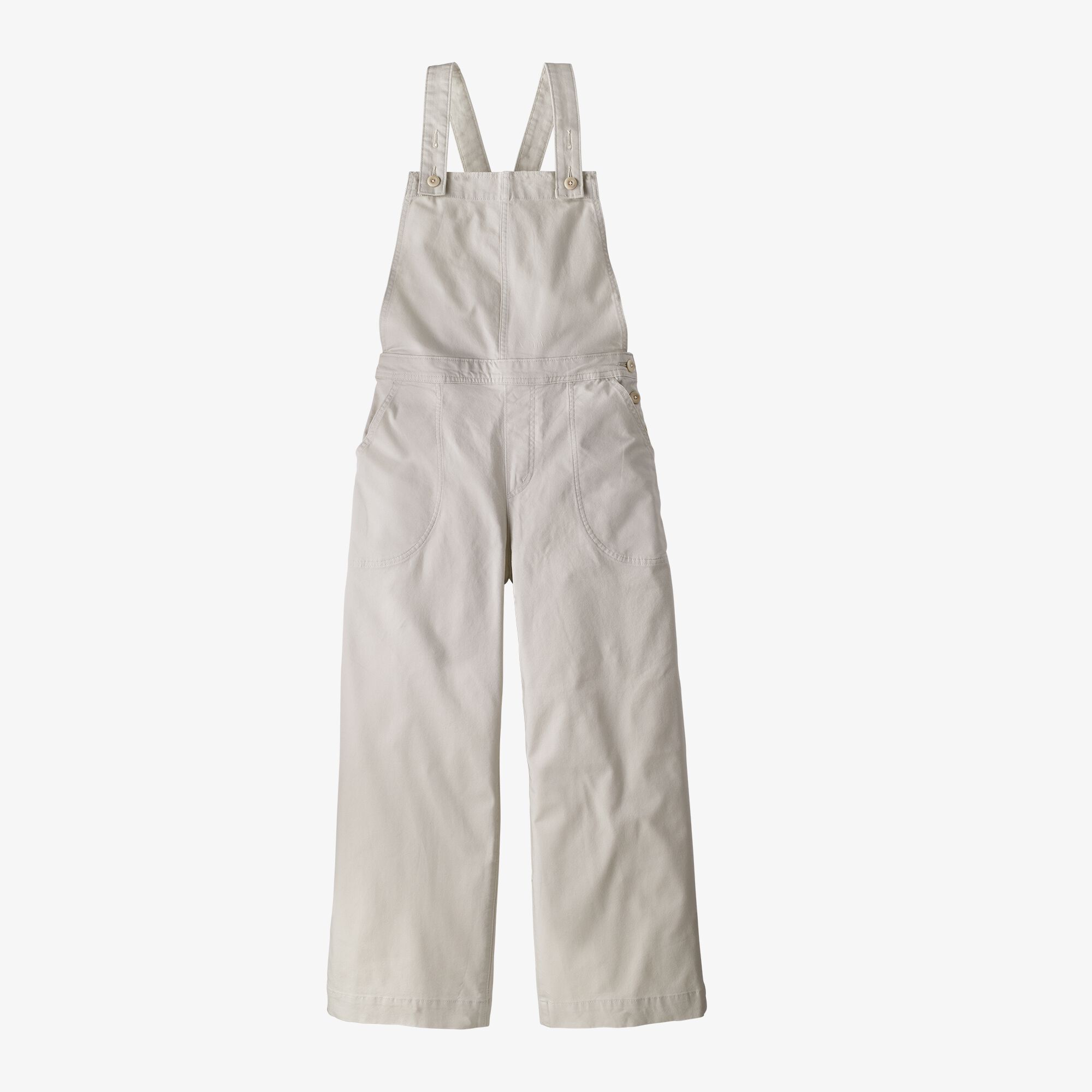 Patagonia Naisten Stand Up Cropped -haalarit luomupuuvillaa, Dyno White / 4