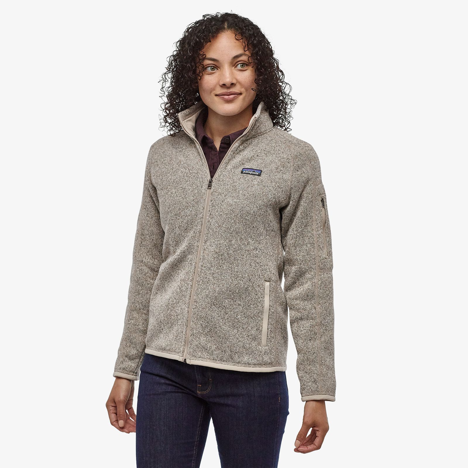 Patagonia Naisten Better Sweater® Fleece Takki - 100 % kierrätetystä, Pelican / L
