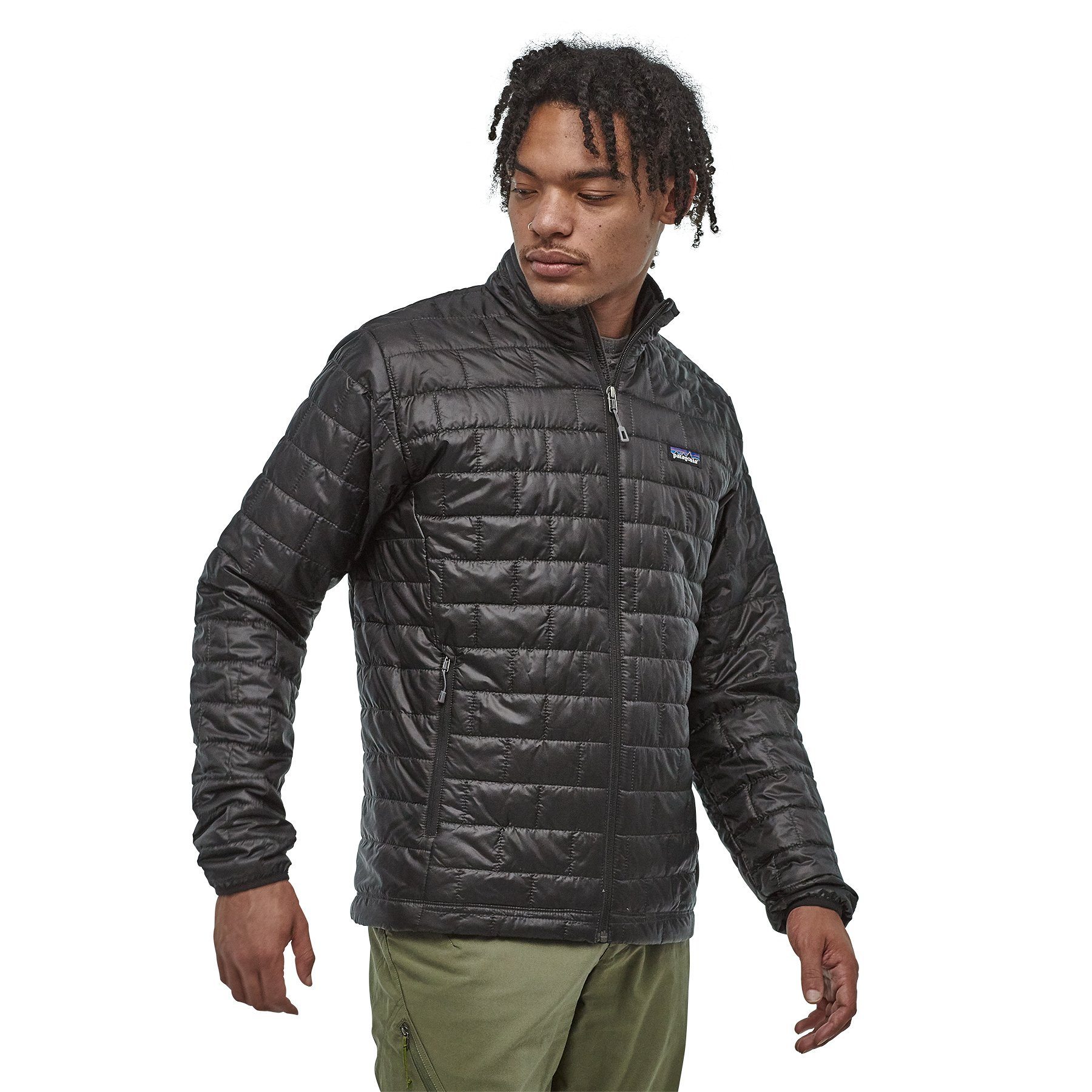 Patagonia Miesten Nano Puff Toppatakki - Kierrätetty Polyesteri, Black / S