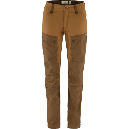 Fjällräven Naisten Keb housut - G-1000® Eco, Timber Brown-Chestnut / 36 / Regular