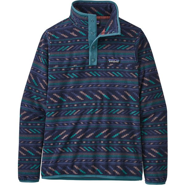 Patagonia W' S Micro D Snap-t P/o - Bergy Bits: New Navy - Naiset - S