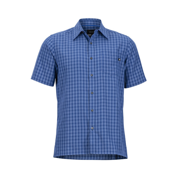 Marmot Eldridge Ss - Varsity Blue - Miehet - S