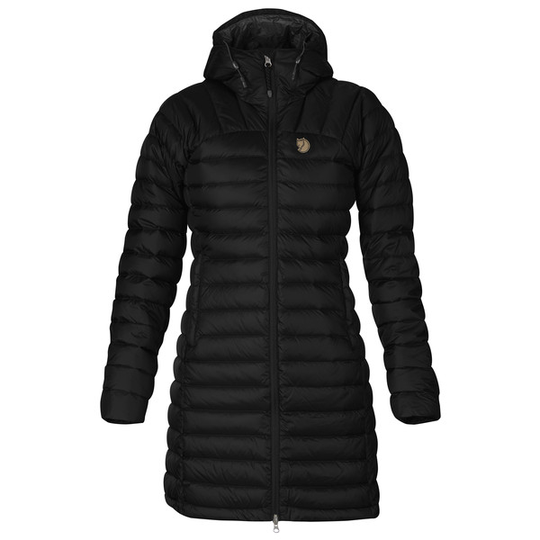 Fjällräven Snow Flake Parka W - Black - Naiset - M