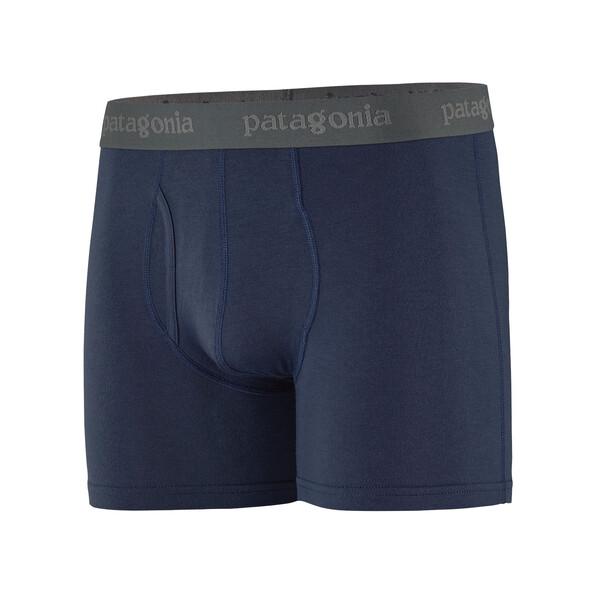 Patagonia Miesten Essential Bokserit Urheiluun - TENCEL-kankaasta, New Navy / L / 3"
