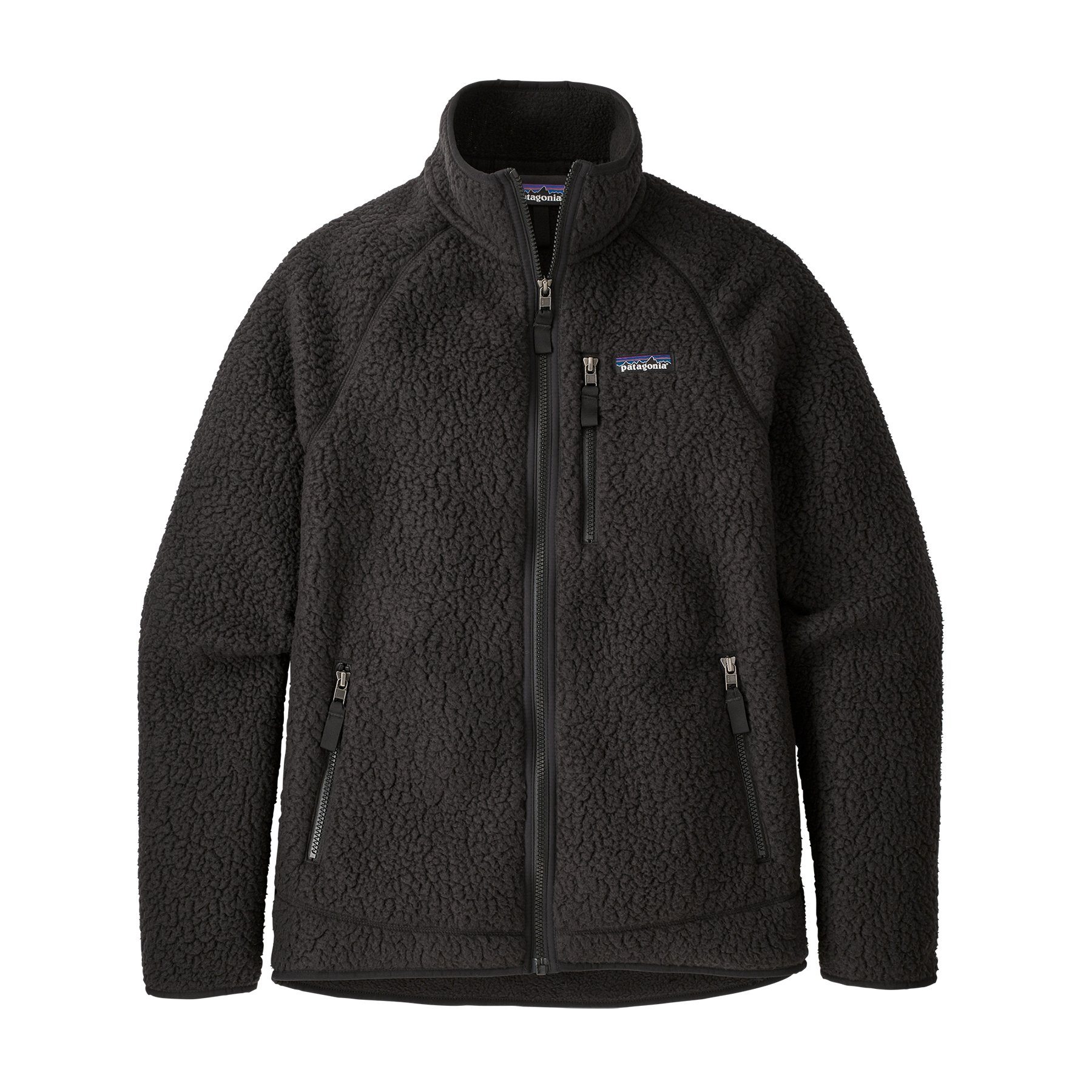Miesten Patagonia Retro Pile Jacket – Fleecetakki, Black / S