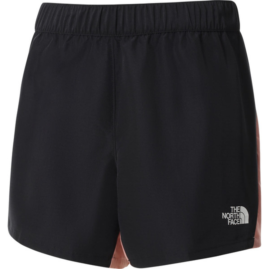 The North Face W Ma Woven Short - Rose Dawn-tnf Black - Naiset - L
