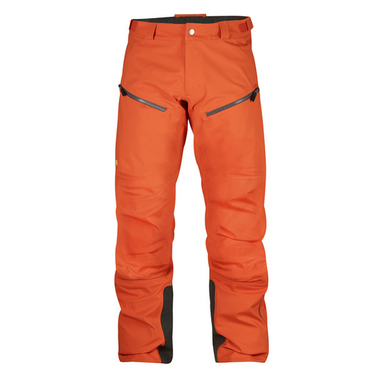 Fjällräven Bergtagen Eco-shell Trousers M - Hokkaido Orange - Miehet - 46
