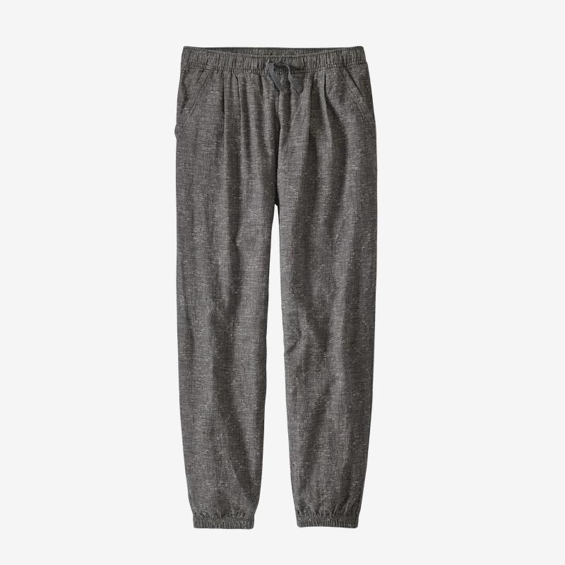 Patagonia Naisten Island Hemp Beach Housut, Goshawk Dobby: Ink Black / XS