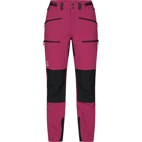 Haglöfs Rugged Standard Pant Women - Deep Pink/true Black - Naiset - 36