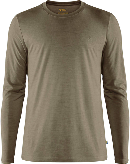 Abisko Wool LS M Oliivi L