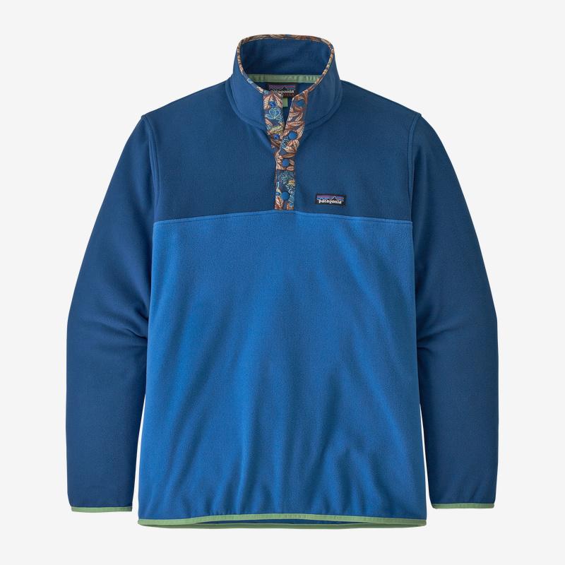 Patagonia Miesten Micro D Snap-T Fleece - Kierrätettyä polyesteria, Bayou Blue / L