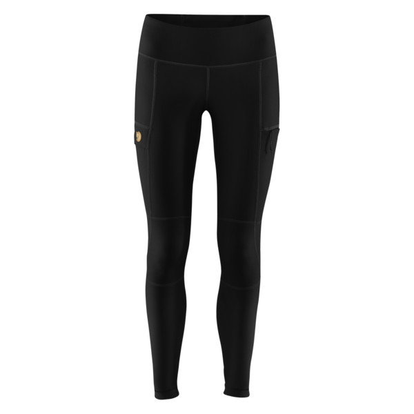 Fjällräven Abisko Trail Tights W - Black - Naiset - L