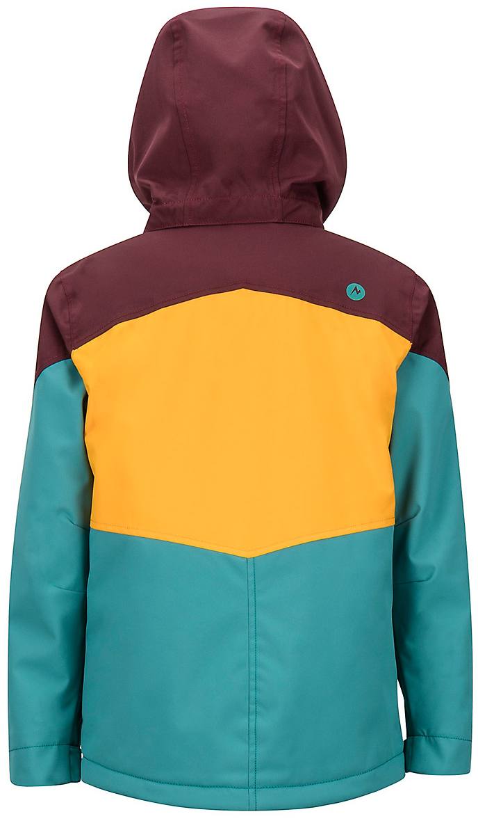 Girl's Elise Jacket Vihreä / Oranssi XS