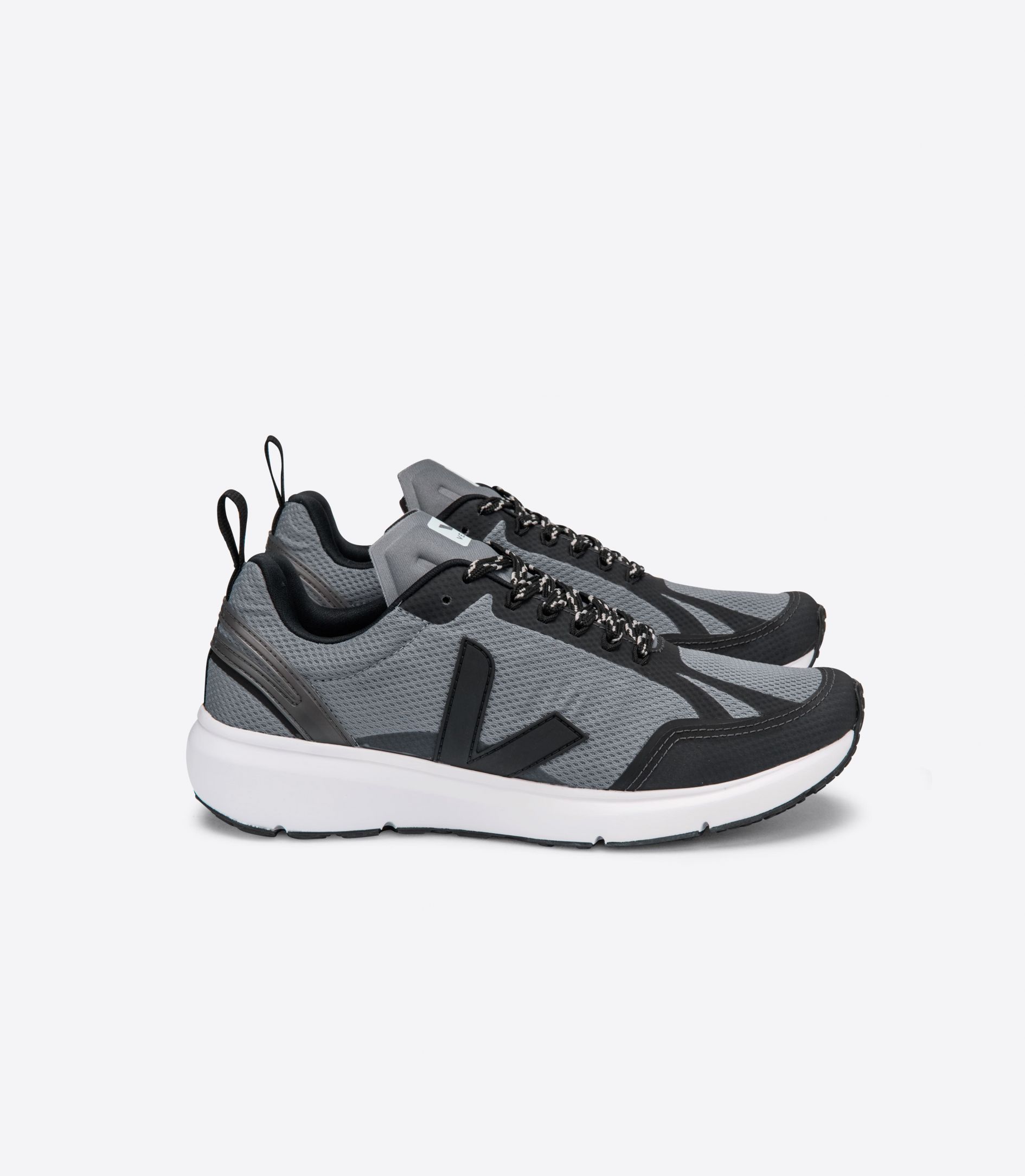 Veja miesten Condor 2 Alveomesh - Juoksulenkkarit, Concrete Black / 41